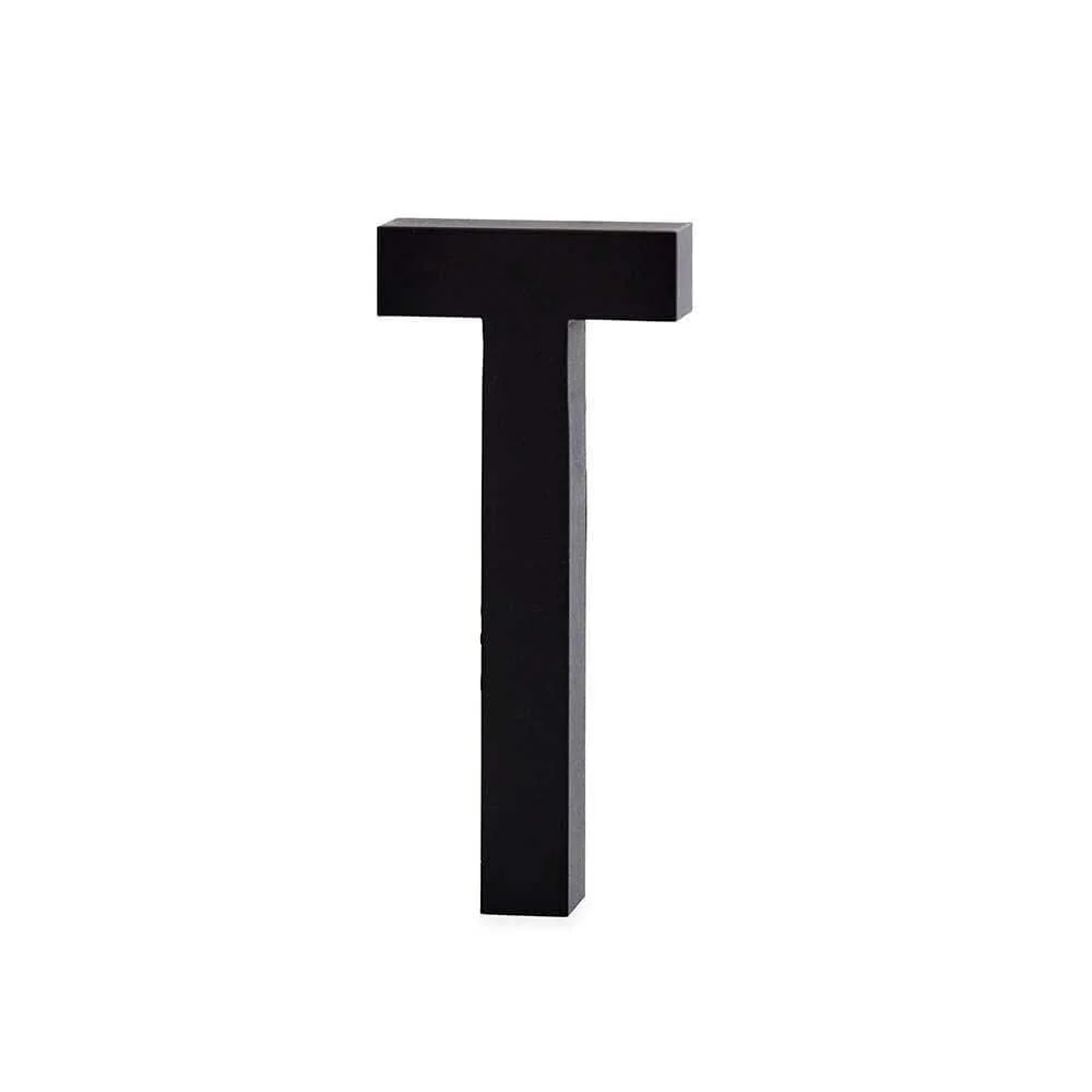 Alu Buchstaben 50mm - Schwarz - Image 77