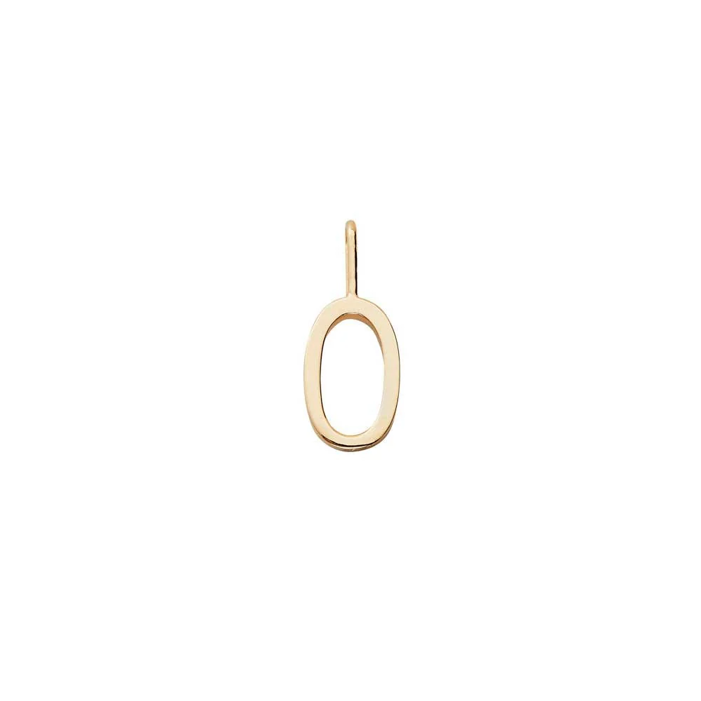 Initial Anhänger A–Z 10mm – 18k Vergoldet - Image 57