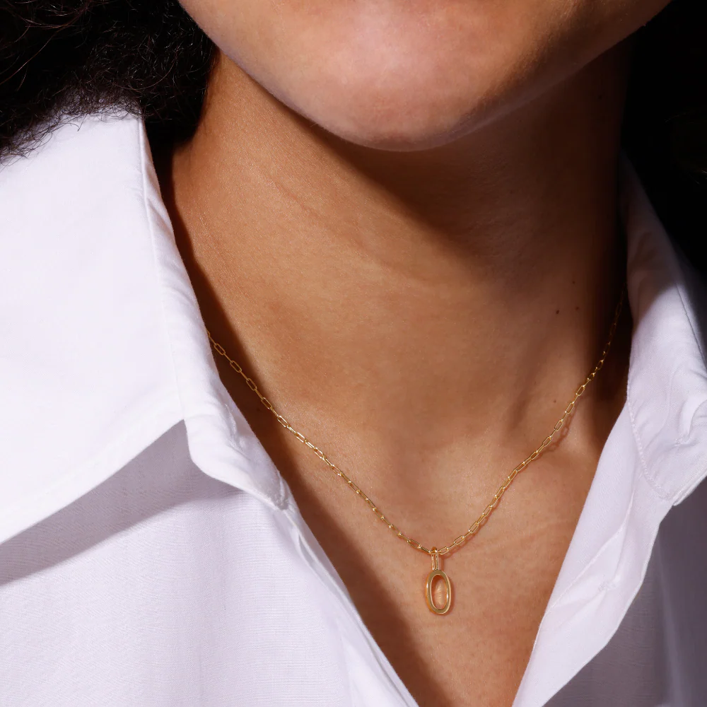Initial Anhänger A–Z 10mm – 18k Vergoldet - Image 58