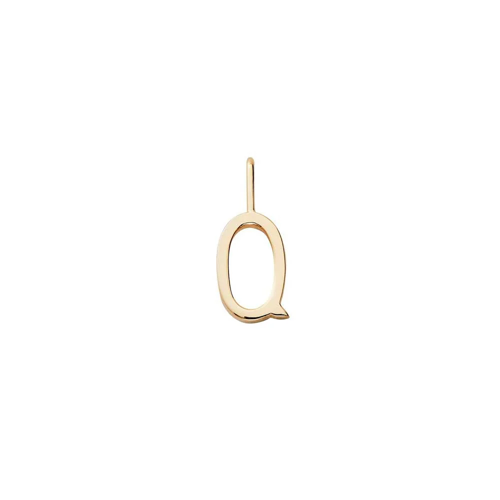 Initial Anhänger A–Z 10mm – 18k Vergoldet - Image 65