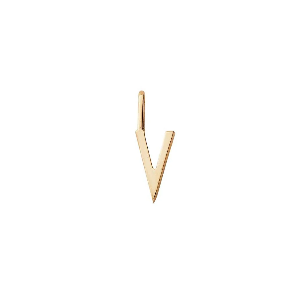 Initial Anhänger A–Z 10mm – 18k Vergoldet - Image 85