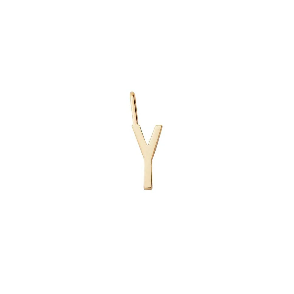 Initial Anhänger A–Z 10mm – 18k Vergoldet - Image 97