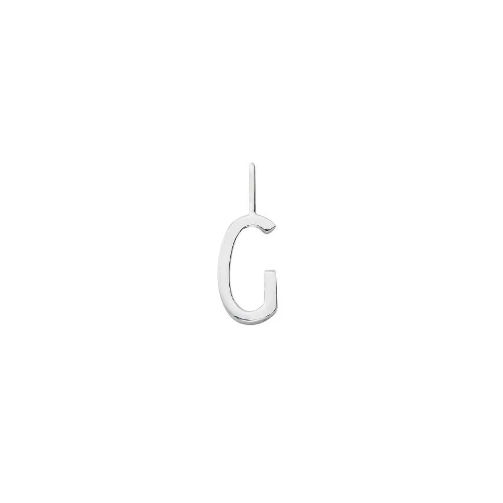 Initial Anhänger A–Z 10mm – Silber - Image 25