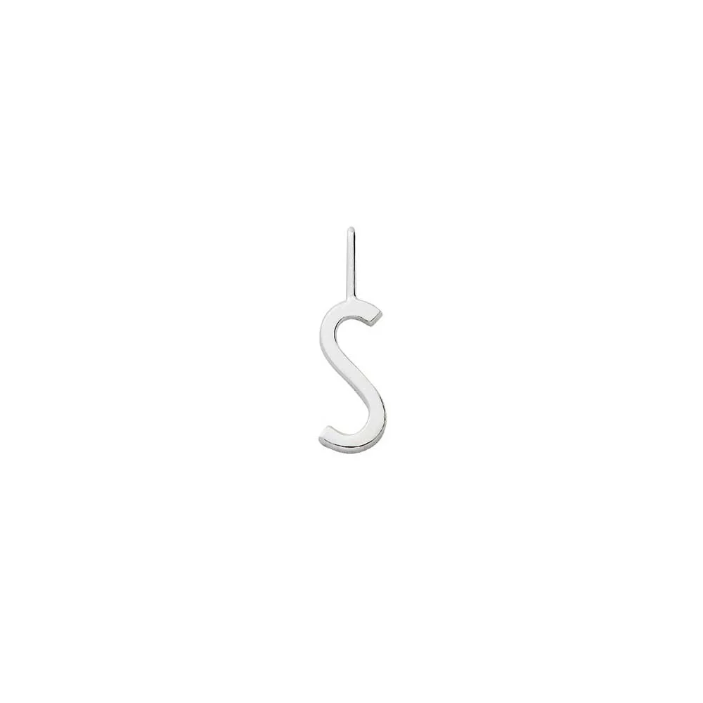 Initial Anhänger A–Z 10mm – Silber - Image 73