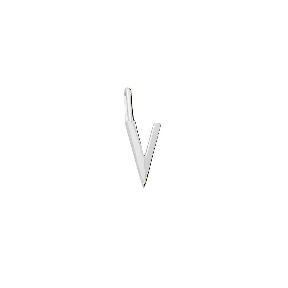 Initial Anhänger A–Z 10mm – Silber - Image 85