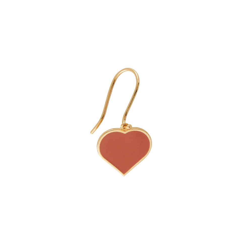 Herz Enamel OhrhÀnger 15mm