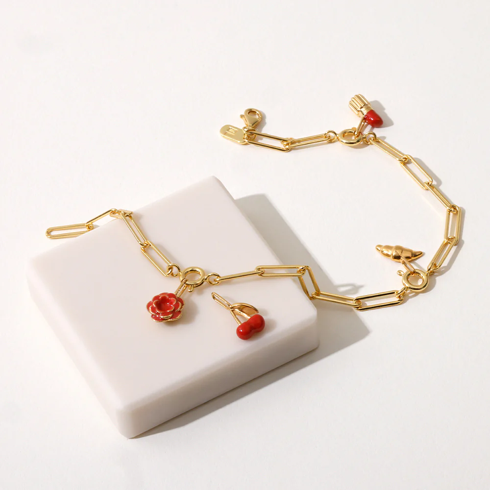 Darling charm enamel collection, vergoldet - Image 2