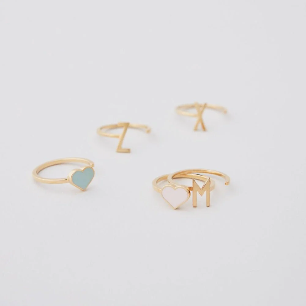 Emaille Herz Ring - Image 6