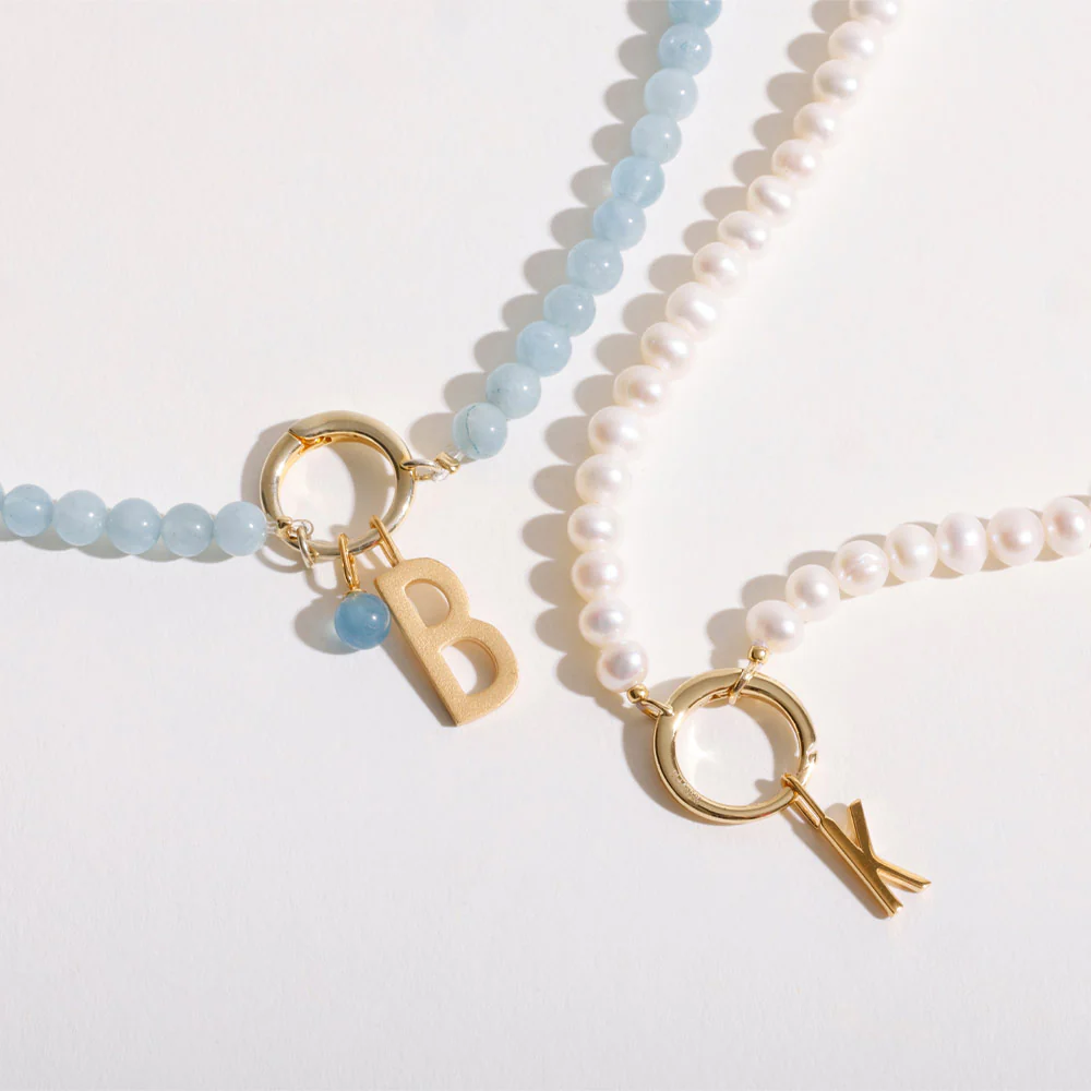 Gemstone Charm Lock Chain - Image 8