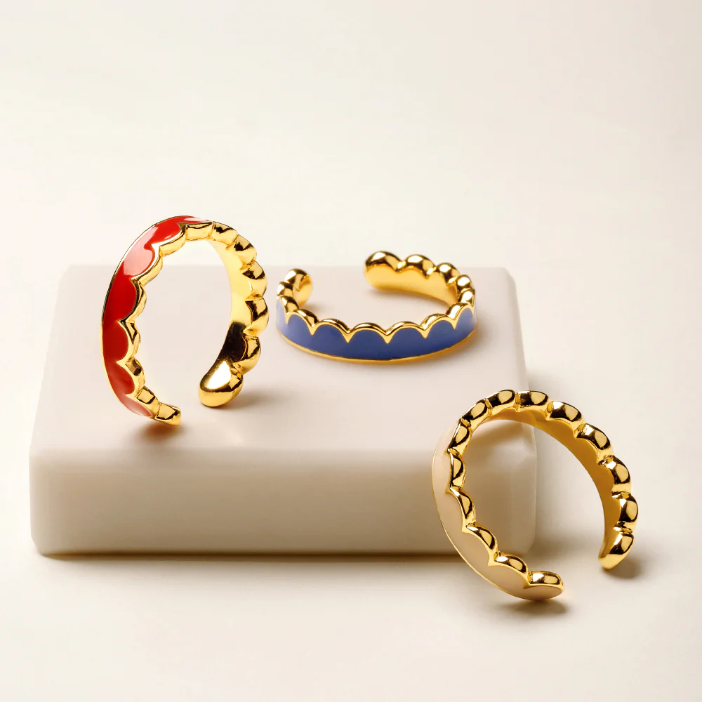 Lace Ring - Brass - Image 4