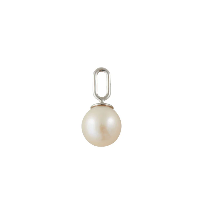 Pearl Drop Charm 8mm