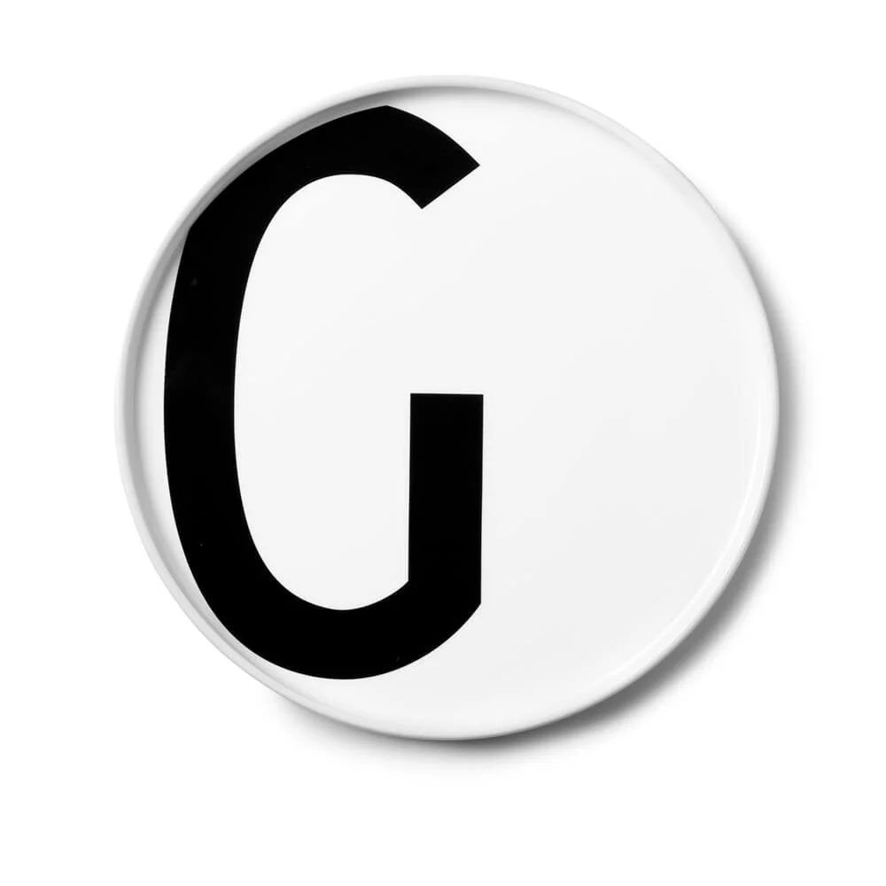 Porzellanteller A-Z - Image 25