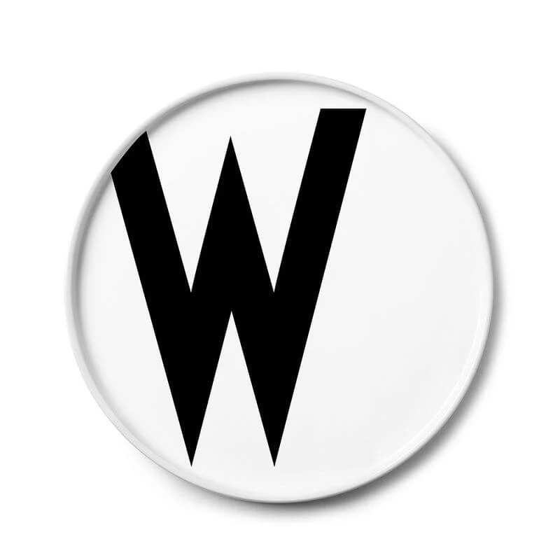Porzellanteller A-Z - Image 57