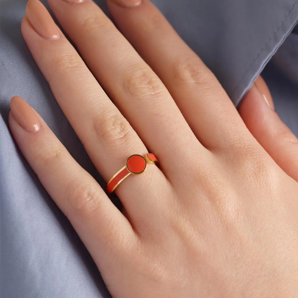 Rainbow Dot Ring - Image 2