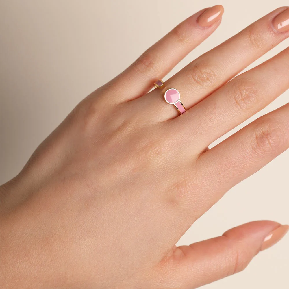 Rainbow Dot Ring - Image 8