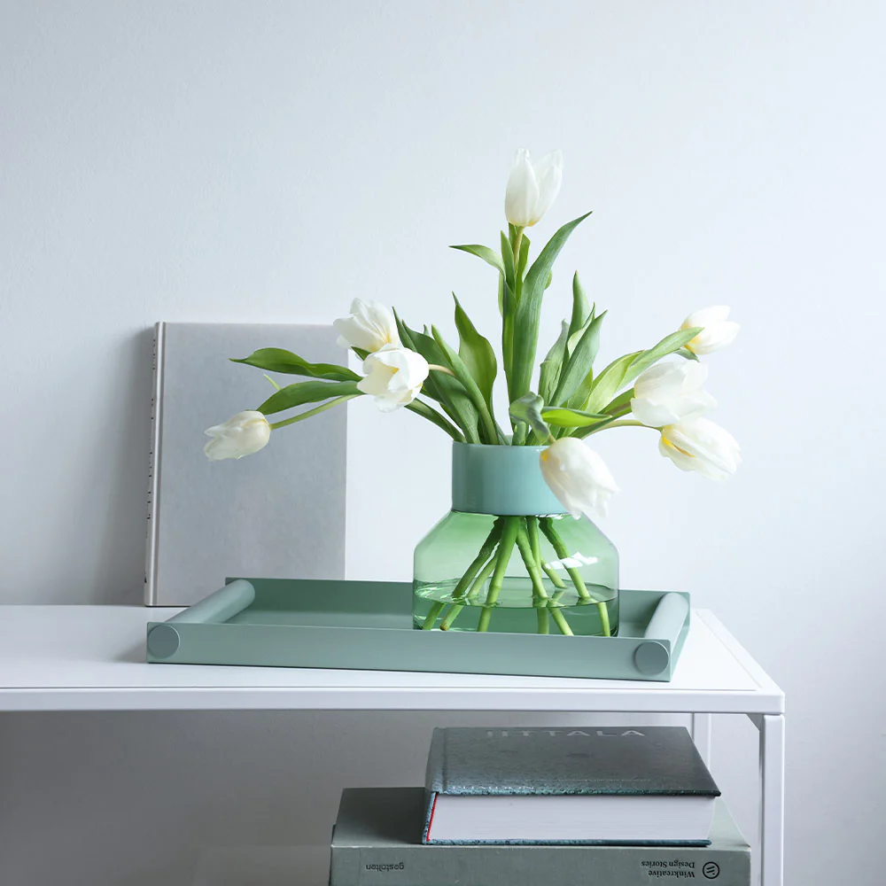 Ray Tray Serviertablett – Groß, Frostgrün/Salbeigrün - Image 3