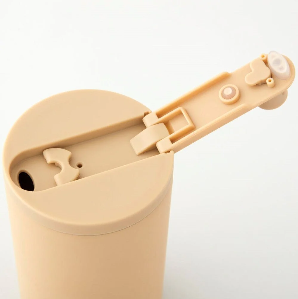 Reisebecher 350ml – Beige, Life - Image 3
