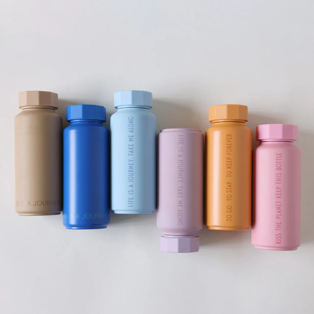 Thermoflasche – Orange, To Go - Image 3